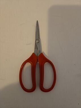 Vintage Red Handled Scissors